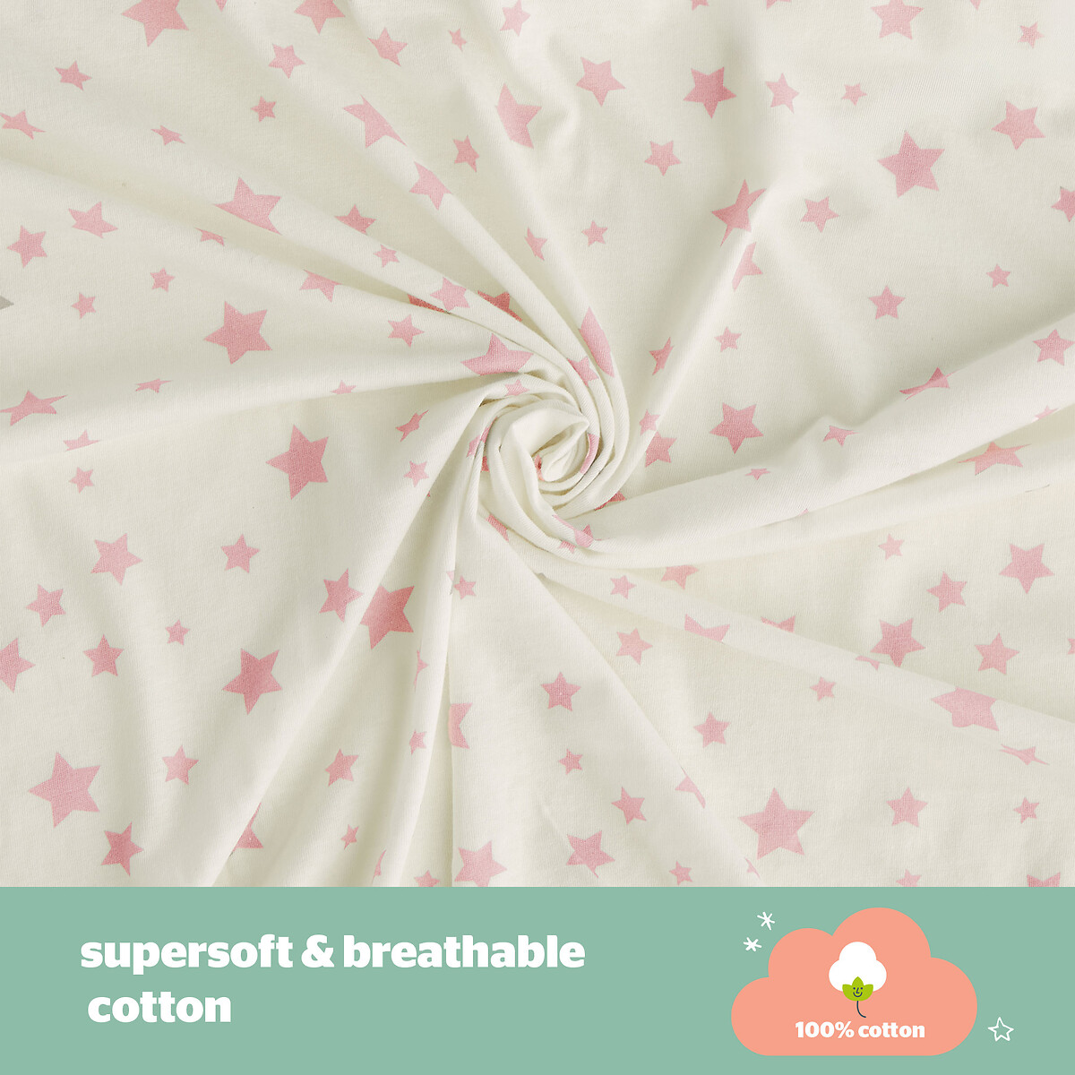 0-6 Months 2.5 Tog Safe Nights Baby Sleeping Bag pink, SILENTNIGHT