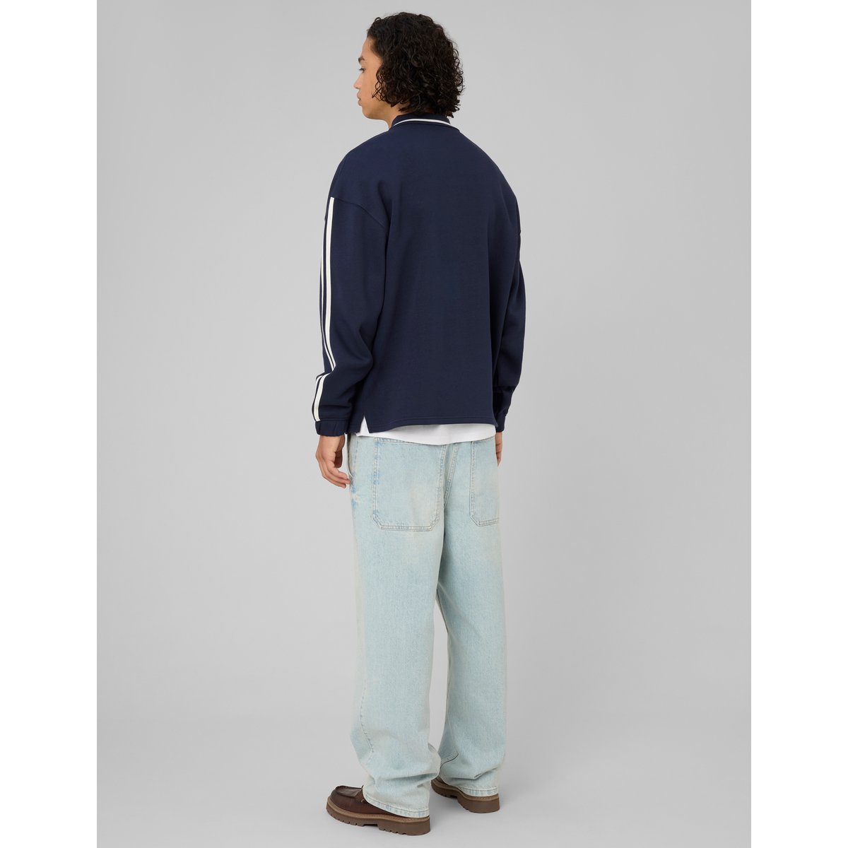 Sweat licence harvard bleu foncé, BZB