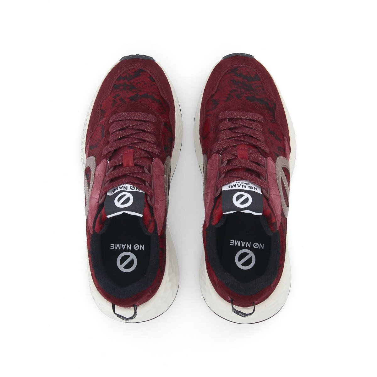 CARTER JOGGER W SNAKE KISS ROUGE - Collier orné de Cristaux Swarovski® inclus rouge, NO NAME