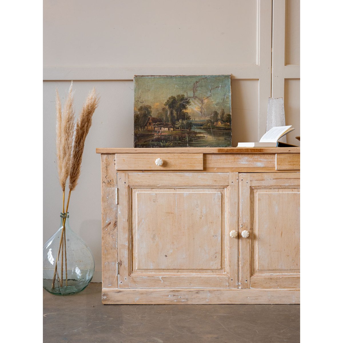 Buffet façon comptoir de magasin Gilbert N°1661 - Bon état beige, DEBONGOUT