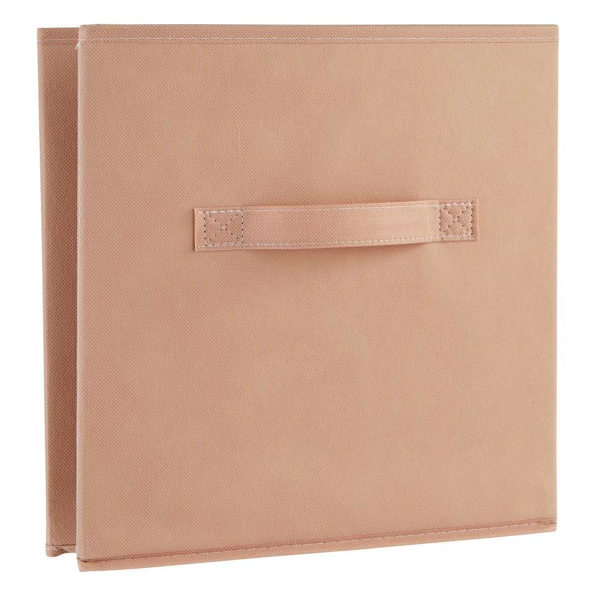 Lot de 6 boîtes de rangement en tissu MIX N' MODUL rose, TOILINUX