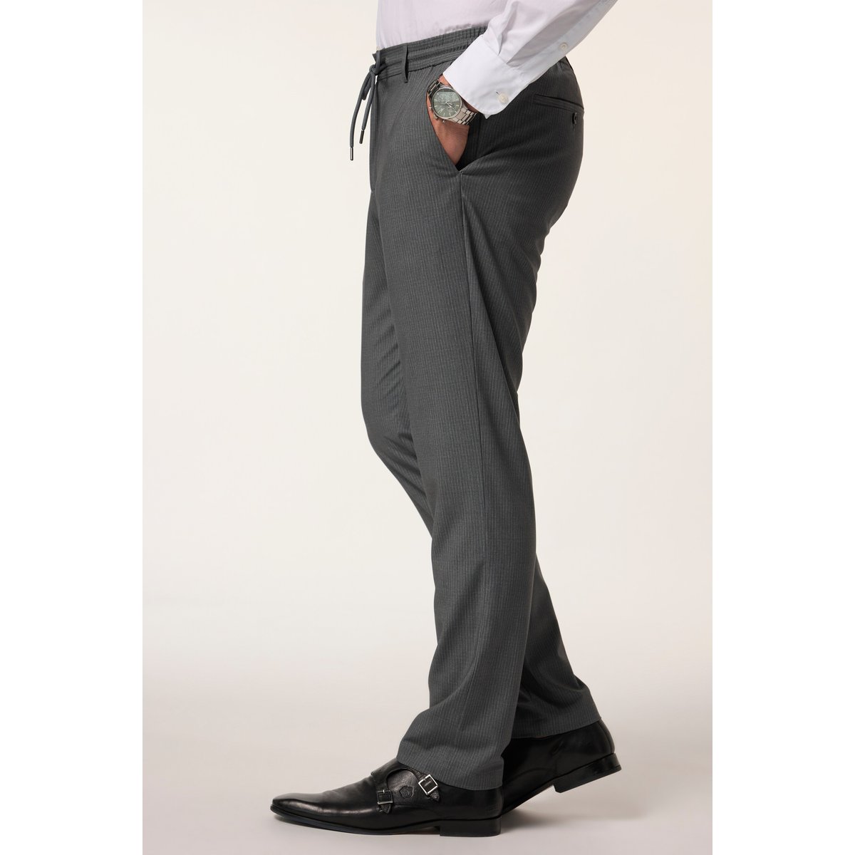 Pantalon FLEXNAMIC® en jersey anthracite, JP1880