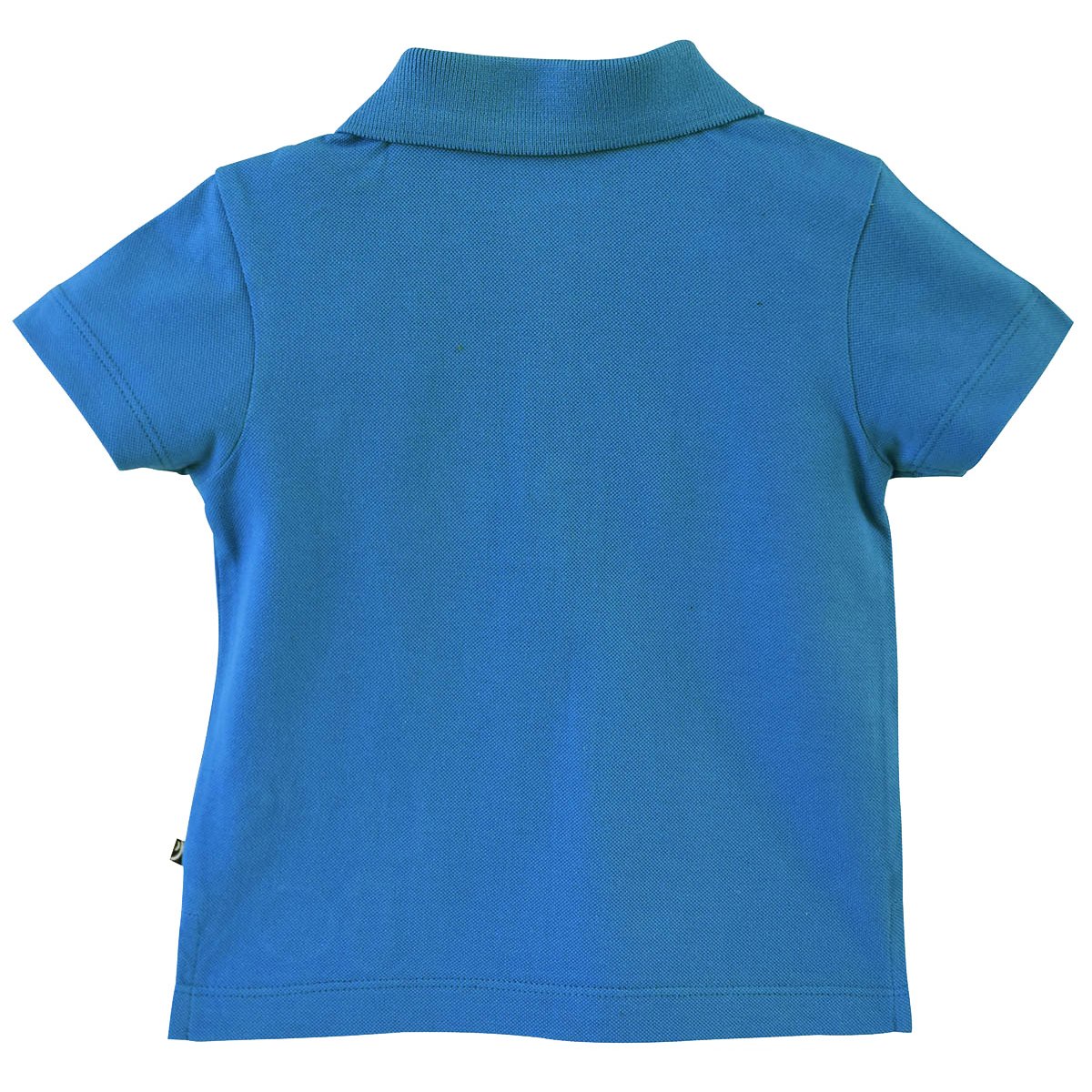 Polo uni garcon bleu, SUCRE D'ORGE