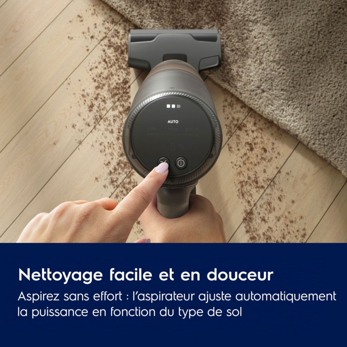 Aspirateur balai EP83UB25SH 800 couleur unique, ELECTROLUX