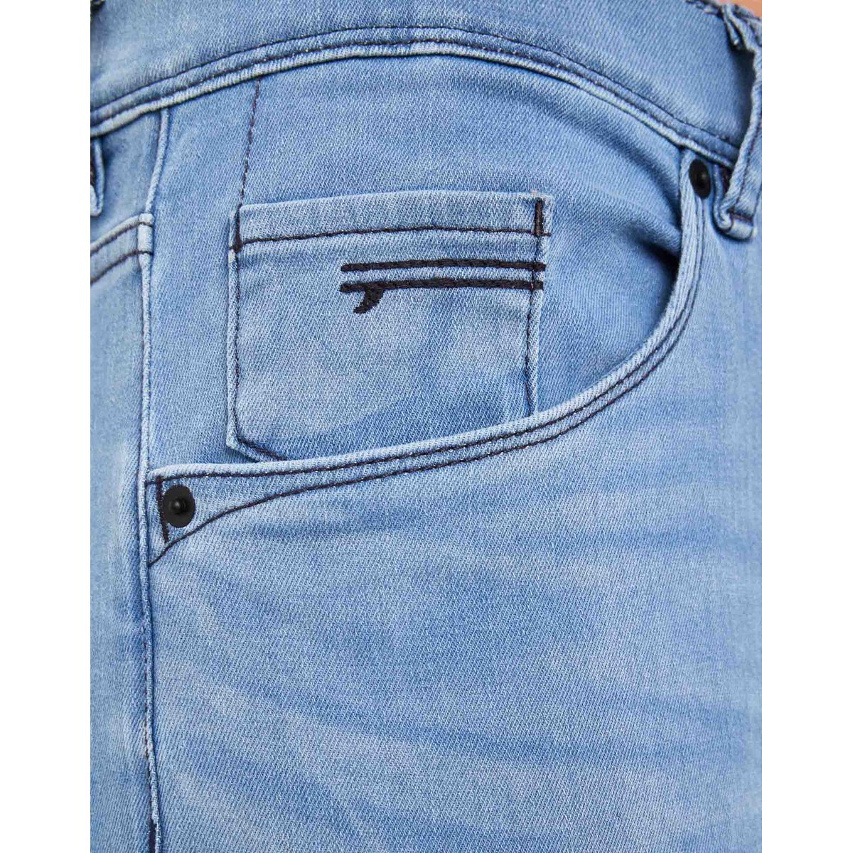 PANTALON STRAIGHT SOFT bleu, PULLIN