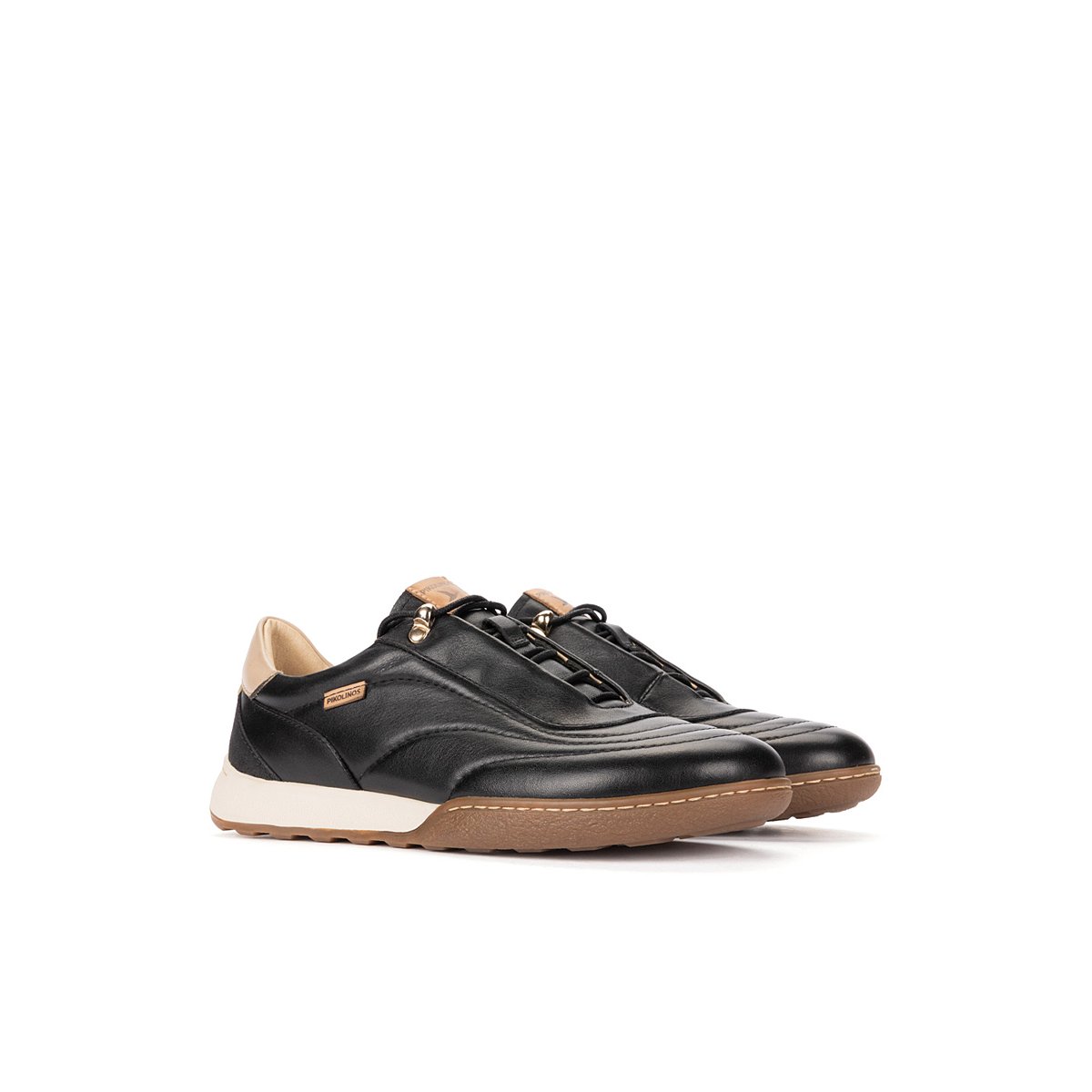 Baskets cuir Viana black, PIKOLINOS