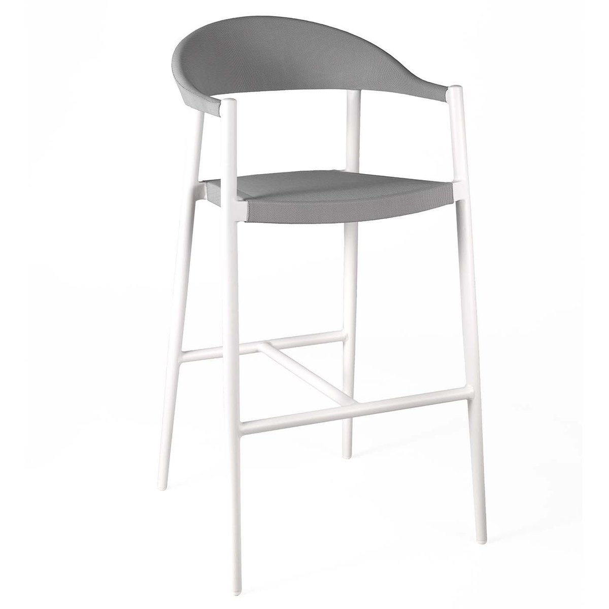 Chaise de bar, MATTEO blanc, GESCOVA