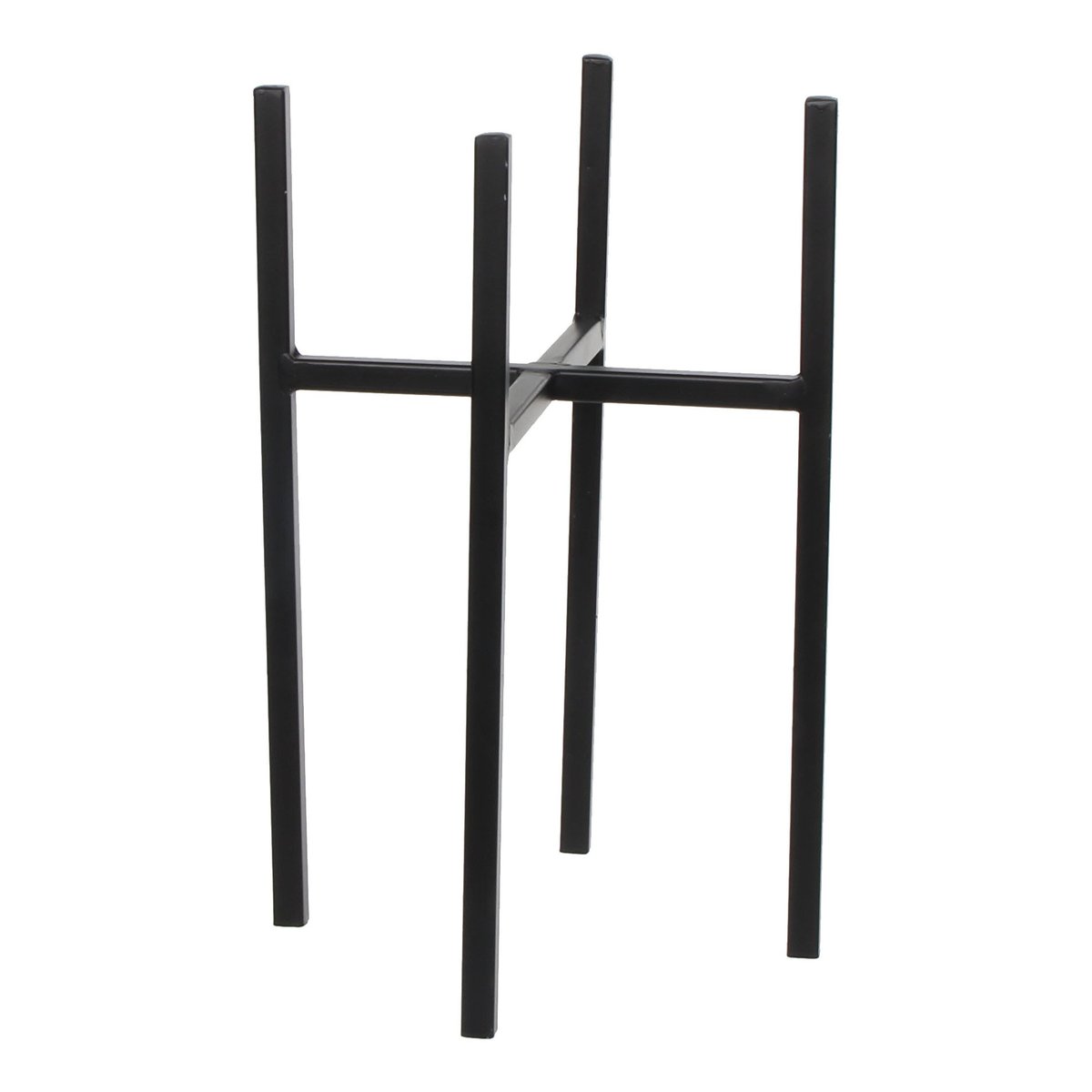 Support pour plantes H35 cm ASCOT noir, MICA DECORATIONS