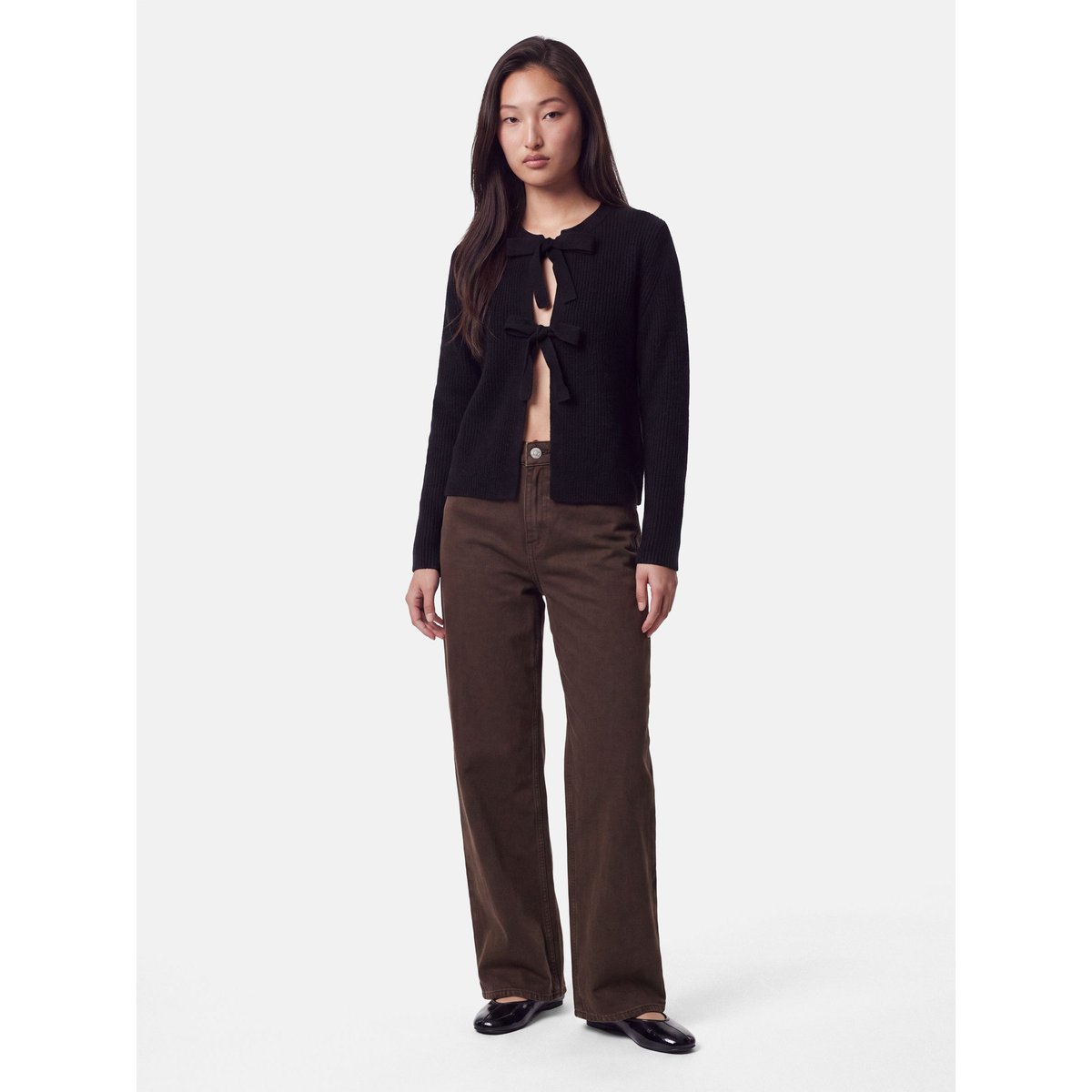 Cardigan black, PIECES