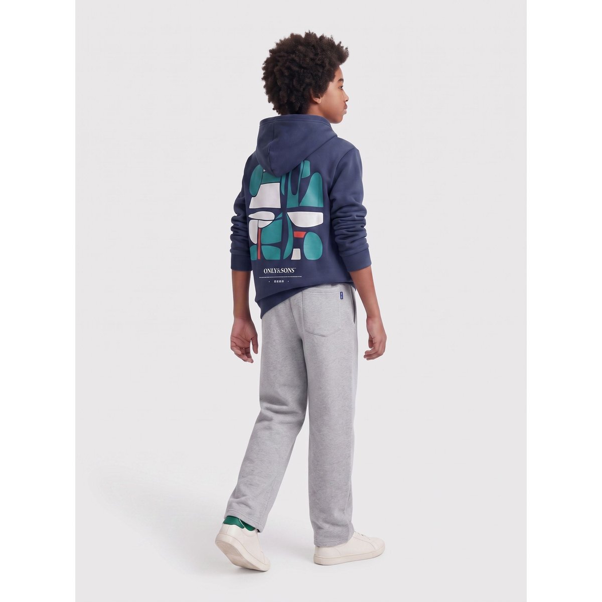 Pantalon De Survêtement grise - light grey melange, ONLY & SONS JUNIOR