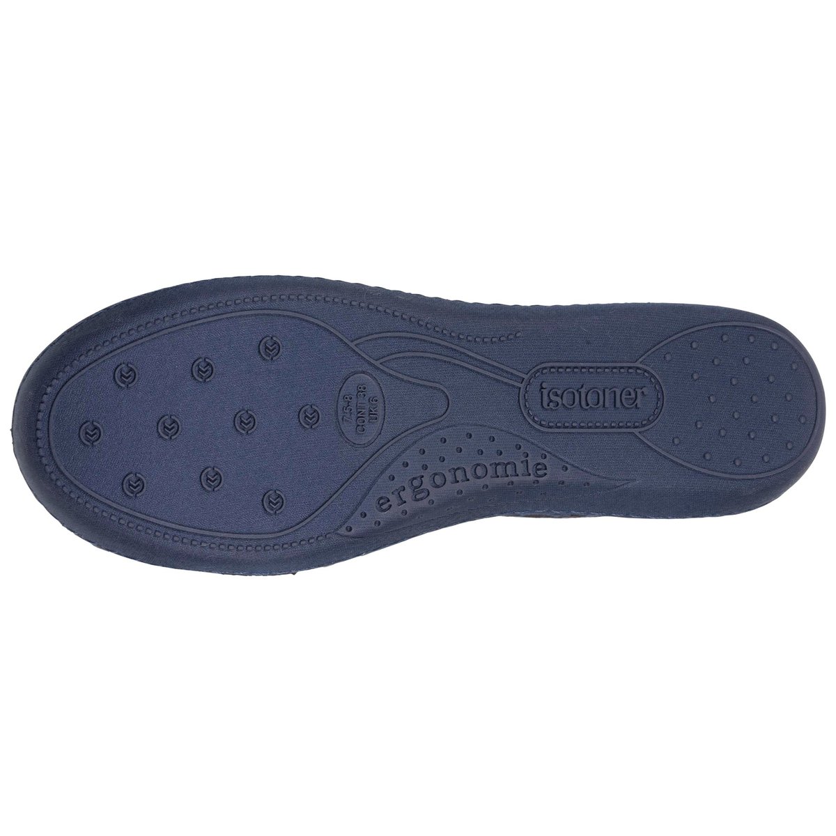 Chaussons Ballerines bleu, ISOTONER