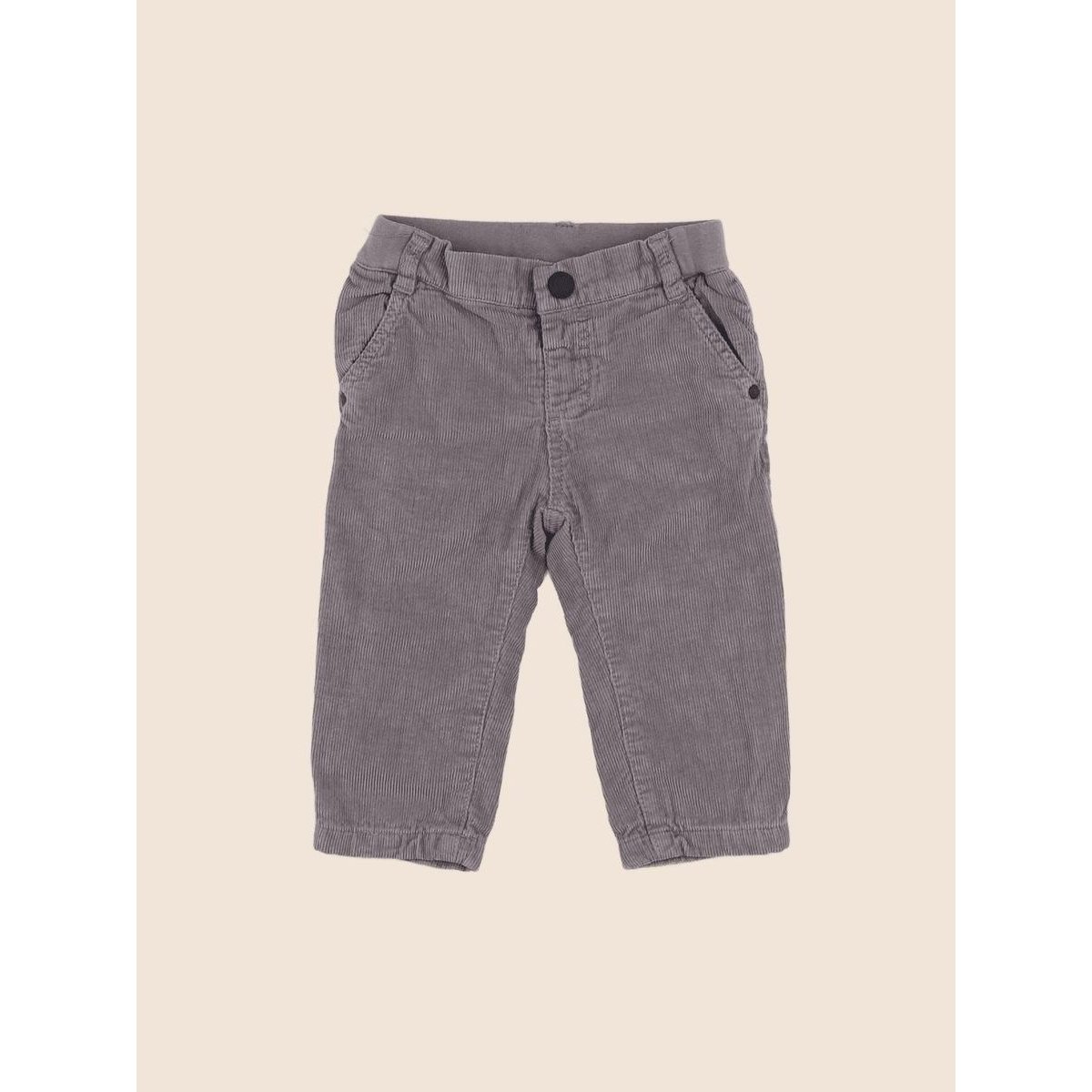 Pantalon doublé - Etat satisfaisant gris, JACADI