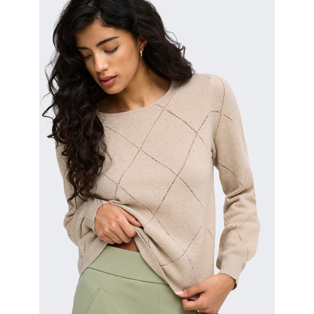 Pull En Maille grise - silver lining 1, JDY
