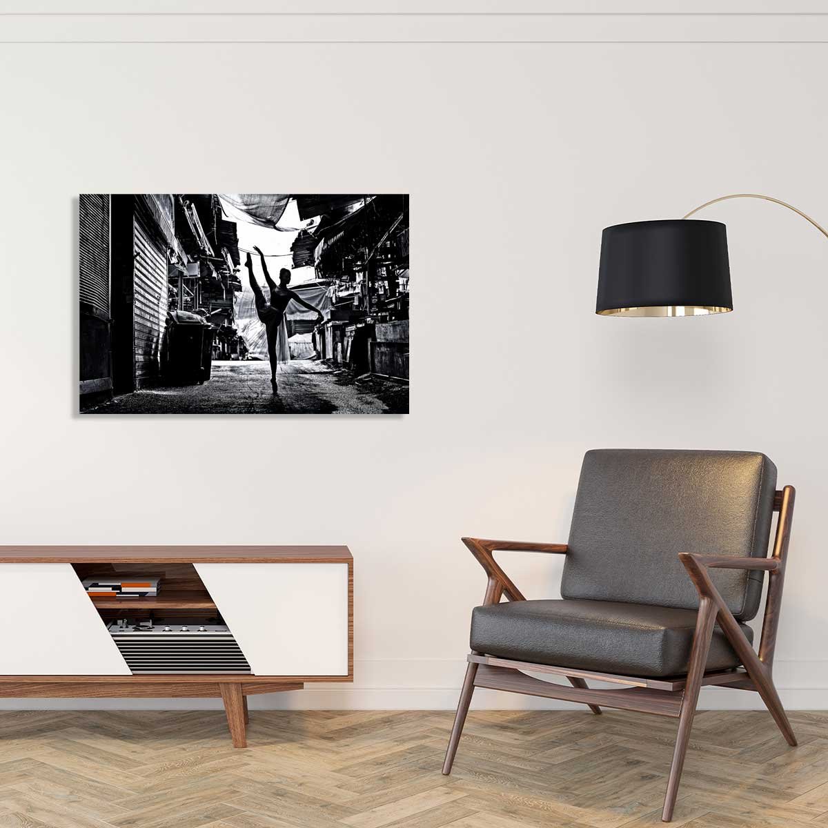 Tableau de danse danse de rue tableau alu dibond, HEXOA