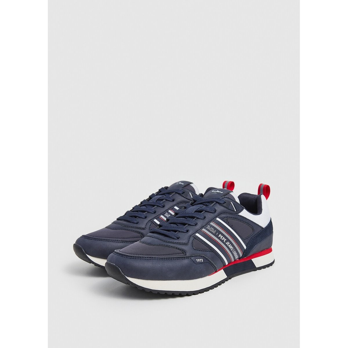 Baskets basses Dublin Young M bleu, PEPE JEANS