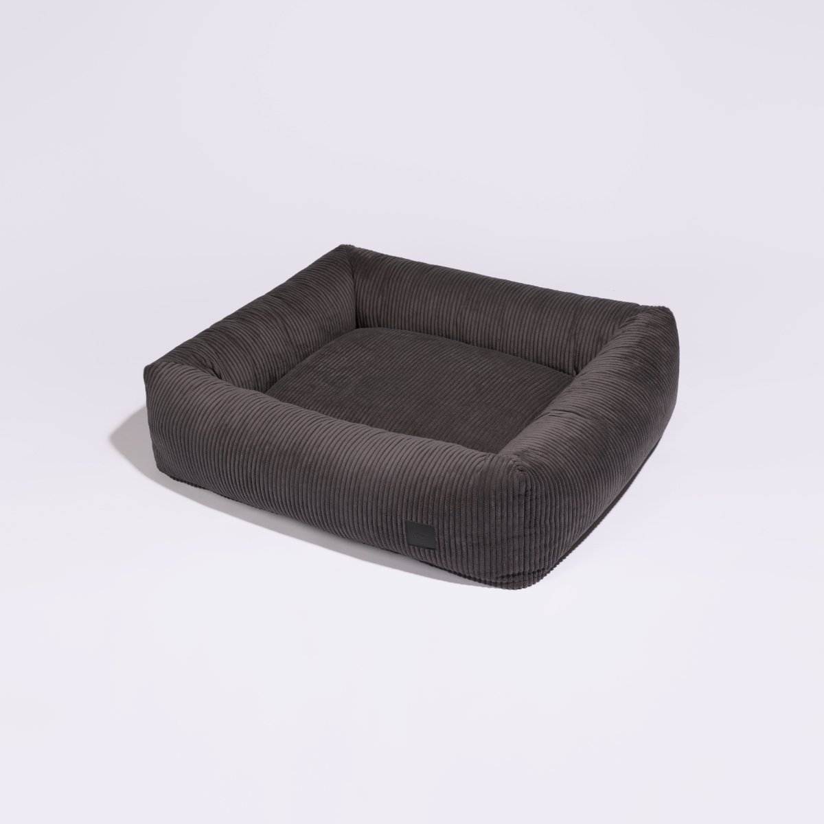 Panier effet velours côtelé DREAM gris anthracite, PILLOW VILLA
