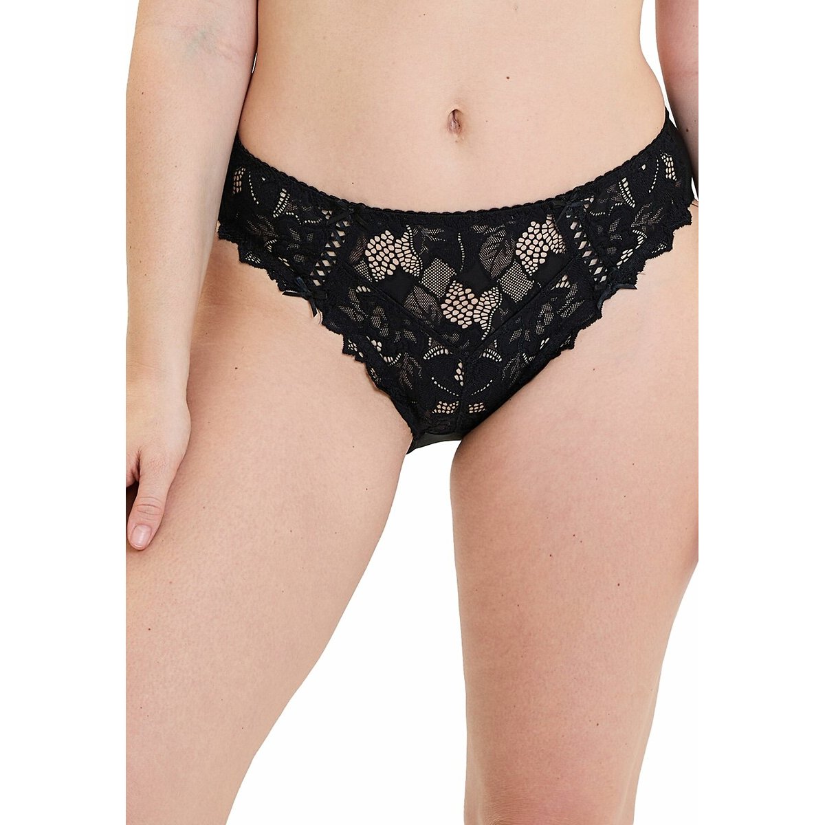 Slip midi Arum nero , SANS COMPLEXE