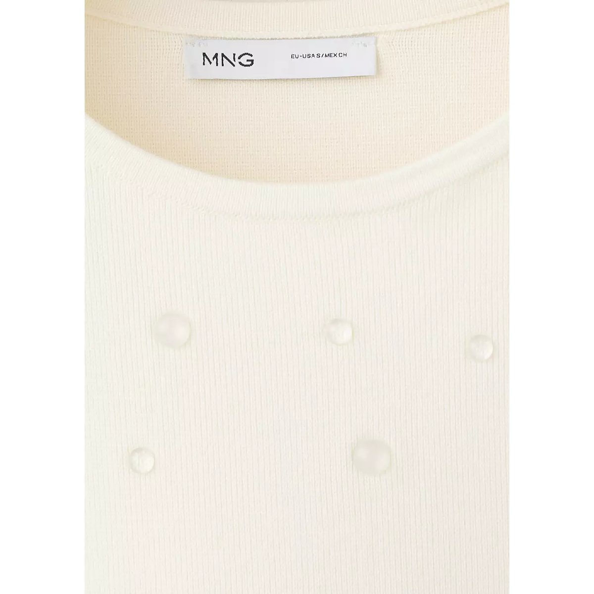 Pull xampany écru, MANGO