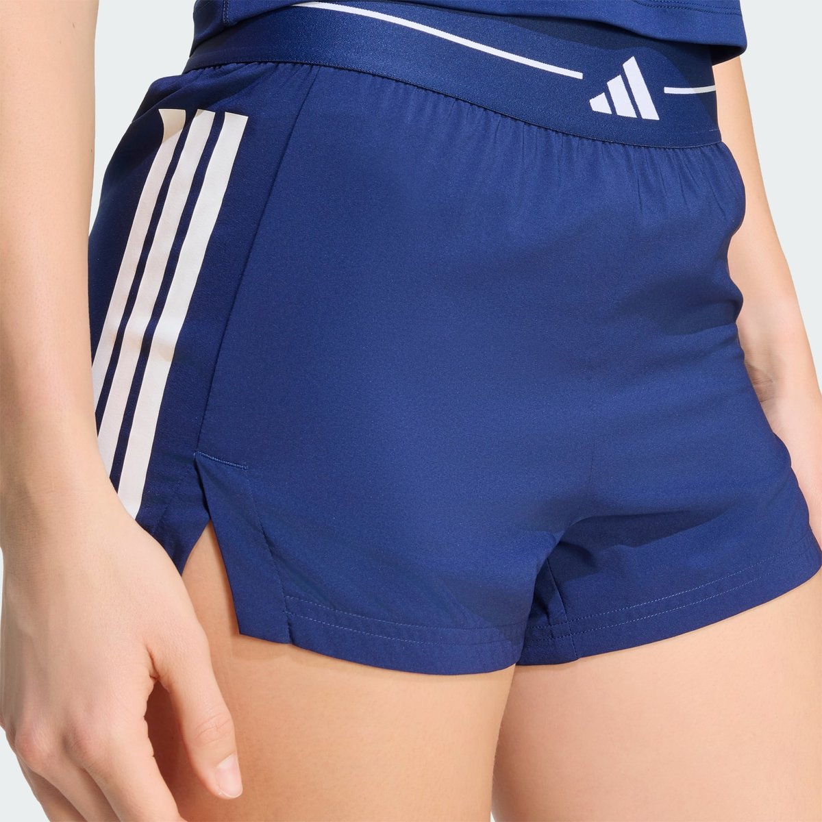 Short Toile 3 Bandes Hyperglam Short Toile 3 Bandes Hyperglam dark blue, adidas Performance