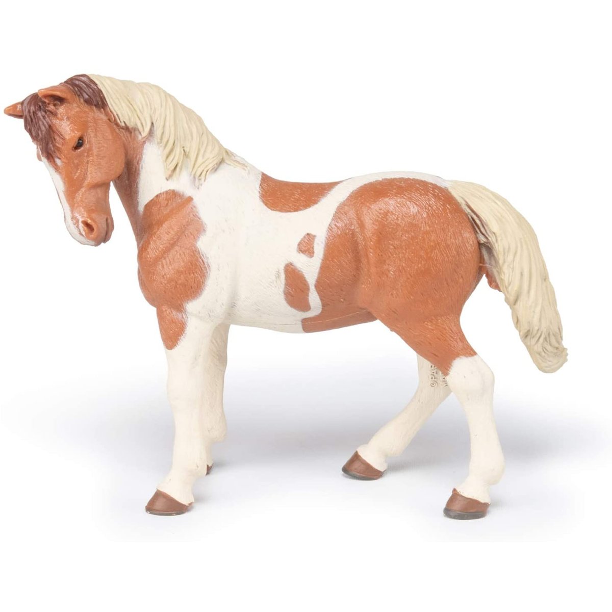 Figurine Jument Pinto marron, PAPO