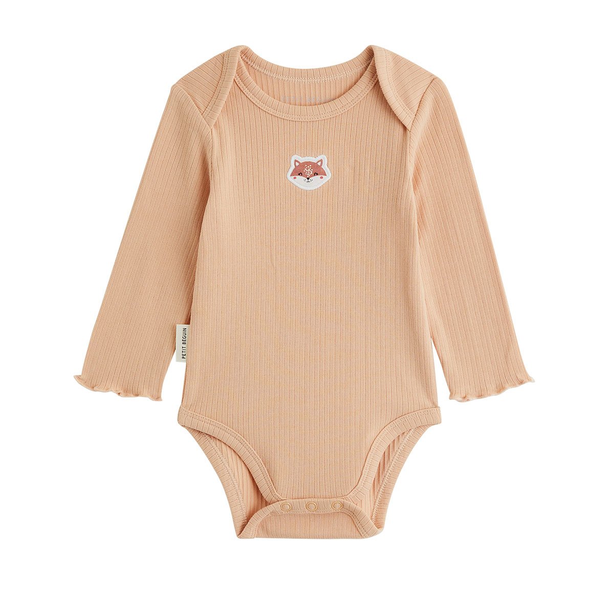 Lot de 2 bodies bébé manches longues Petite Rêveuse rose, PETIT BEGUIN