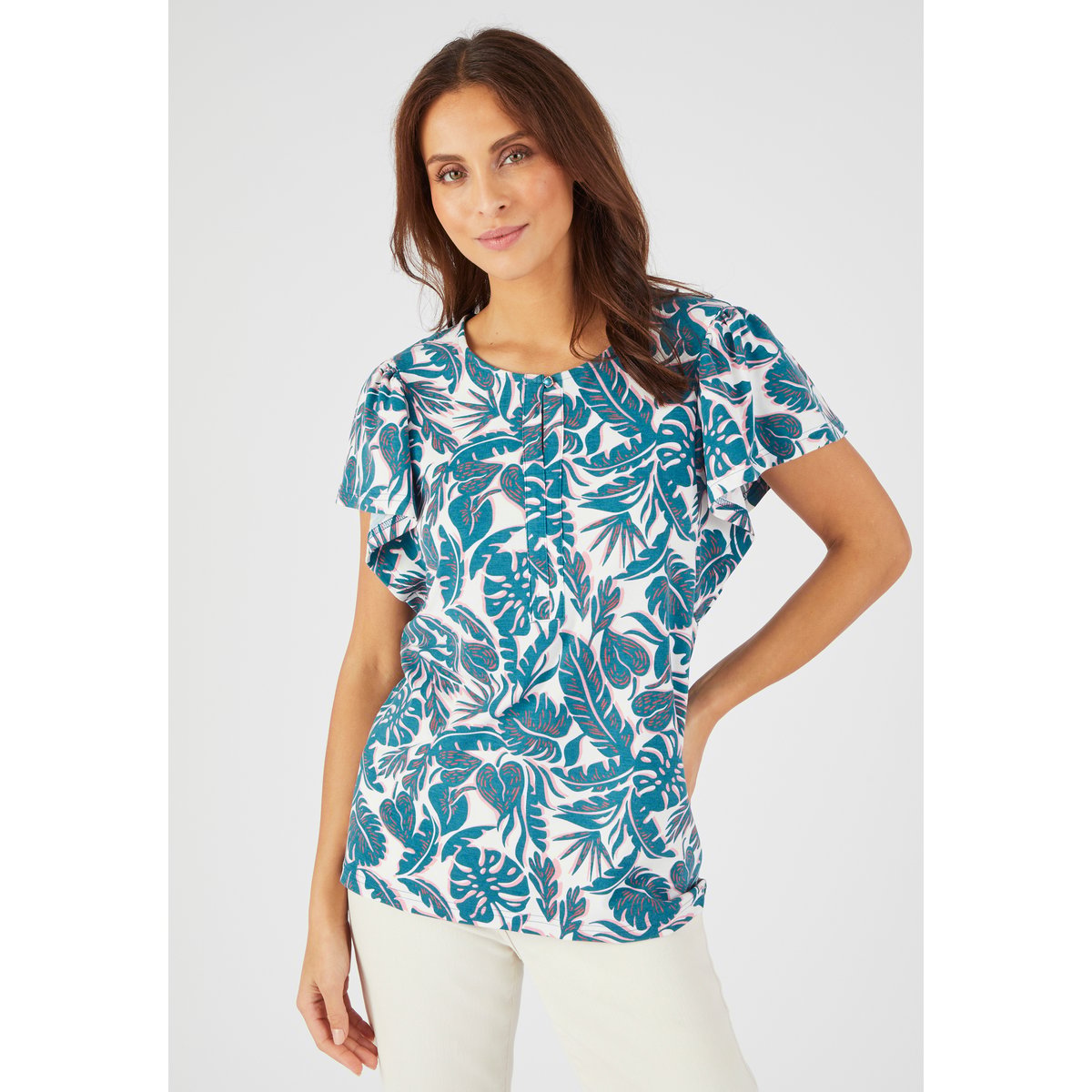 T-shirt Climatyl vert feuillage, DAMART