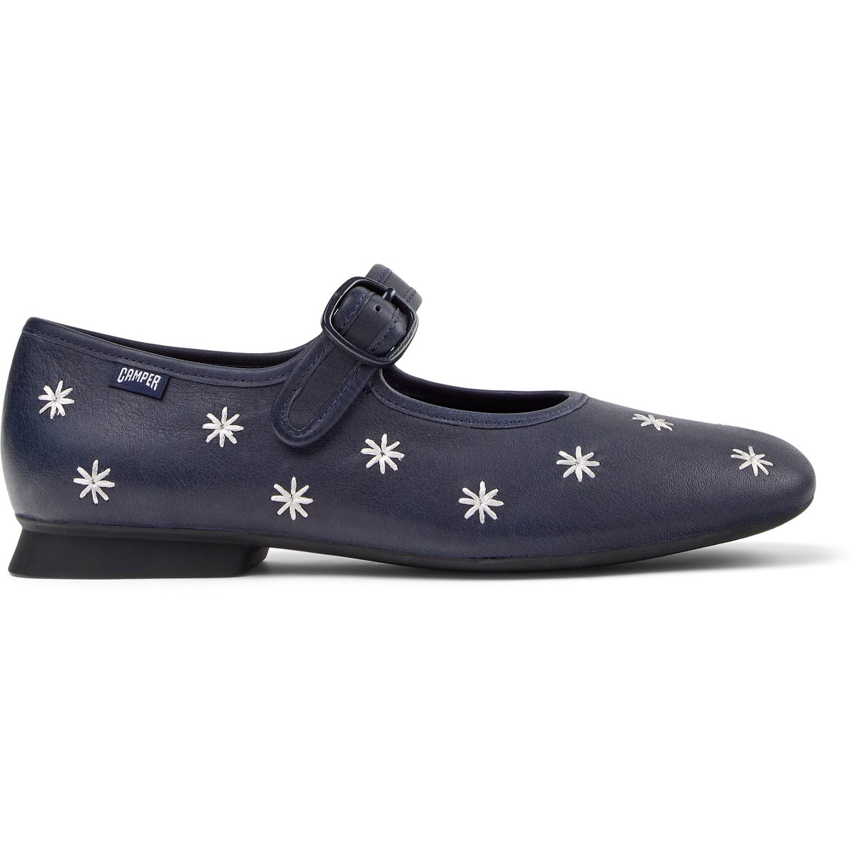 Ballerines Cuir CASI MYRA bleu foncé, CAMPER