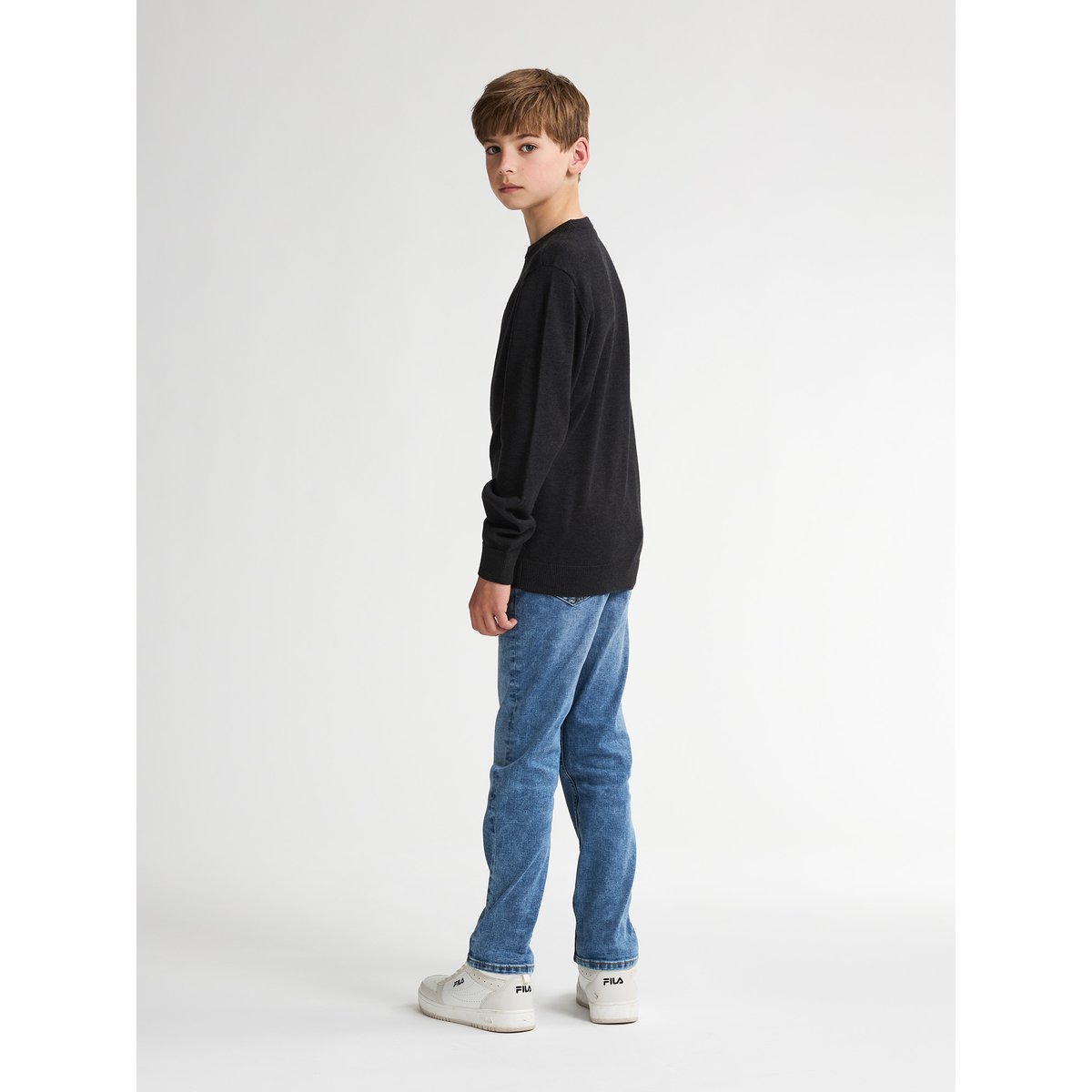Pull en tricot de base absaroka noir deep black, PETROL INDUSTRIES