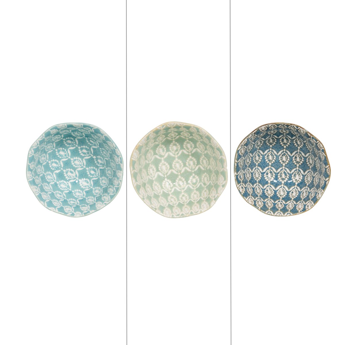 Coupelle Azuli 12 cm (lot de 3) - AZULI bleu, TABLE PASSION