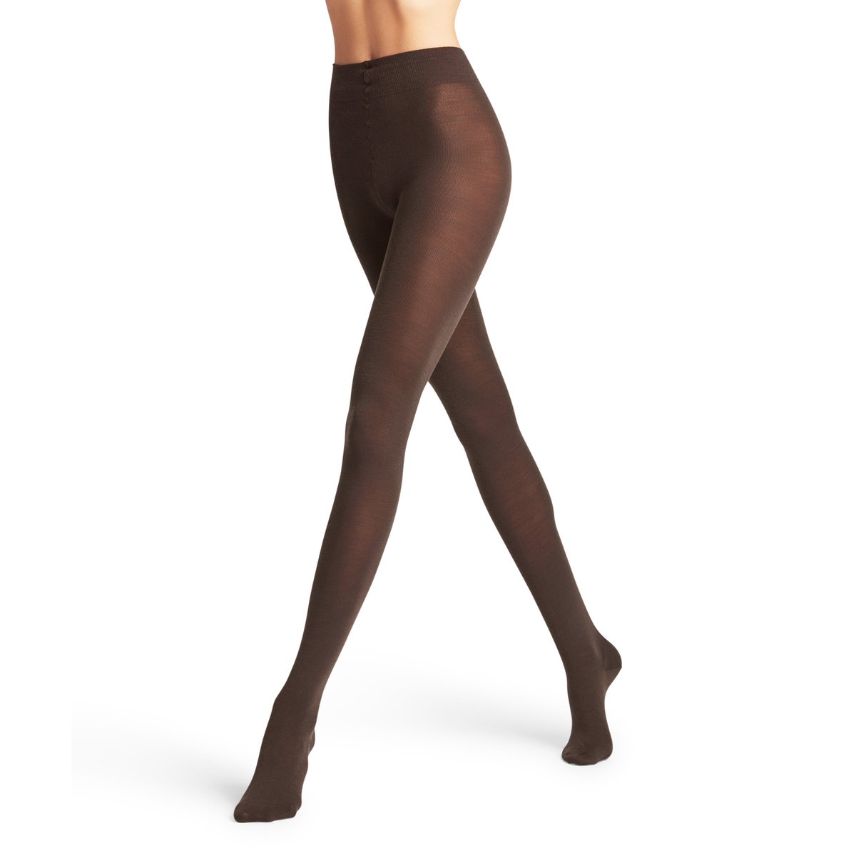 Collant Softmerino Opaque brun foncé, FALKE