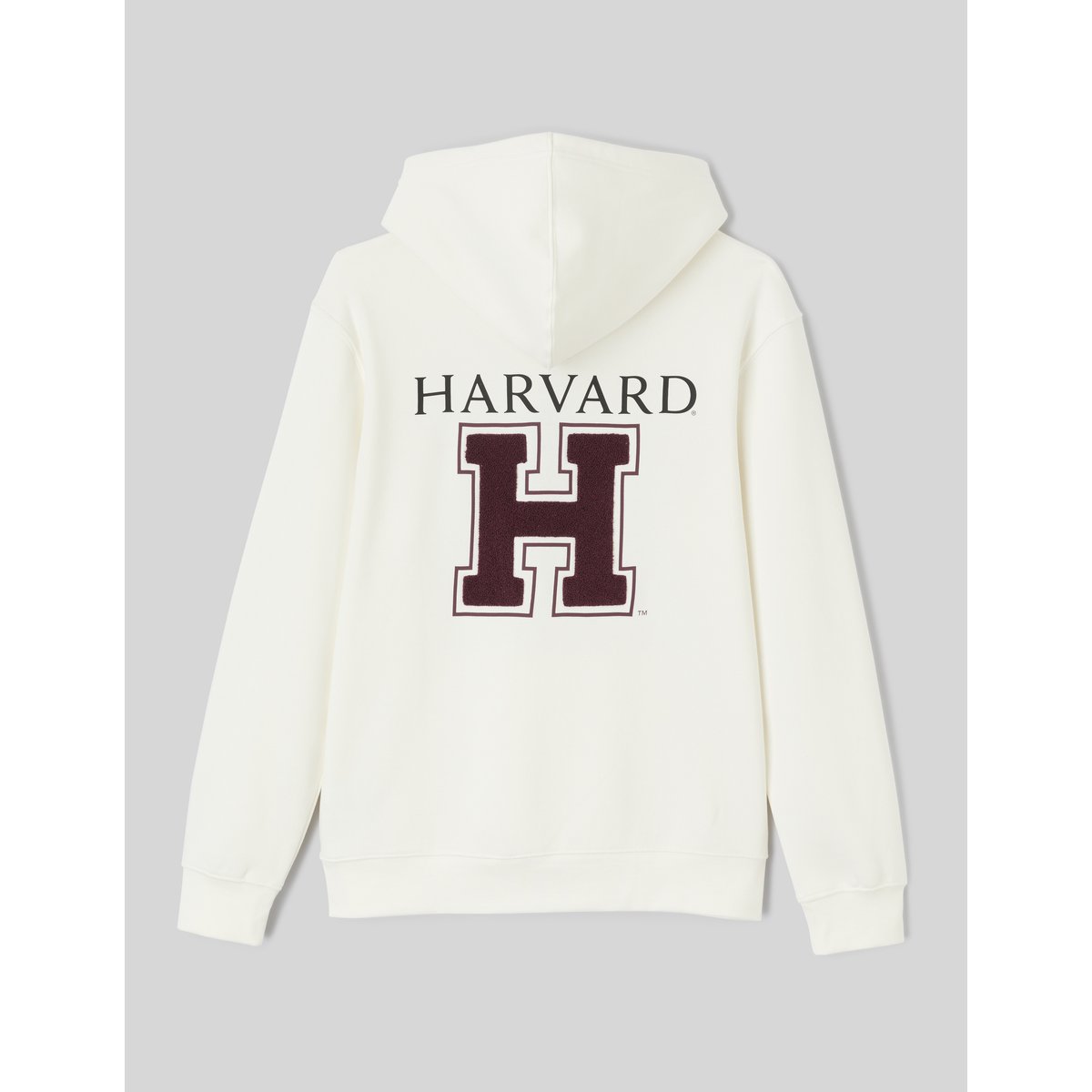 Sweat licence harvard blanc écru, BZB