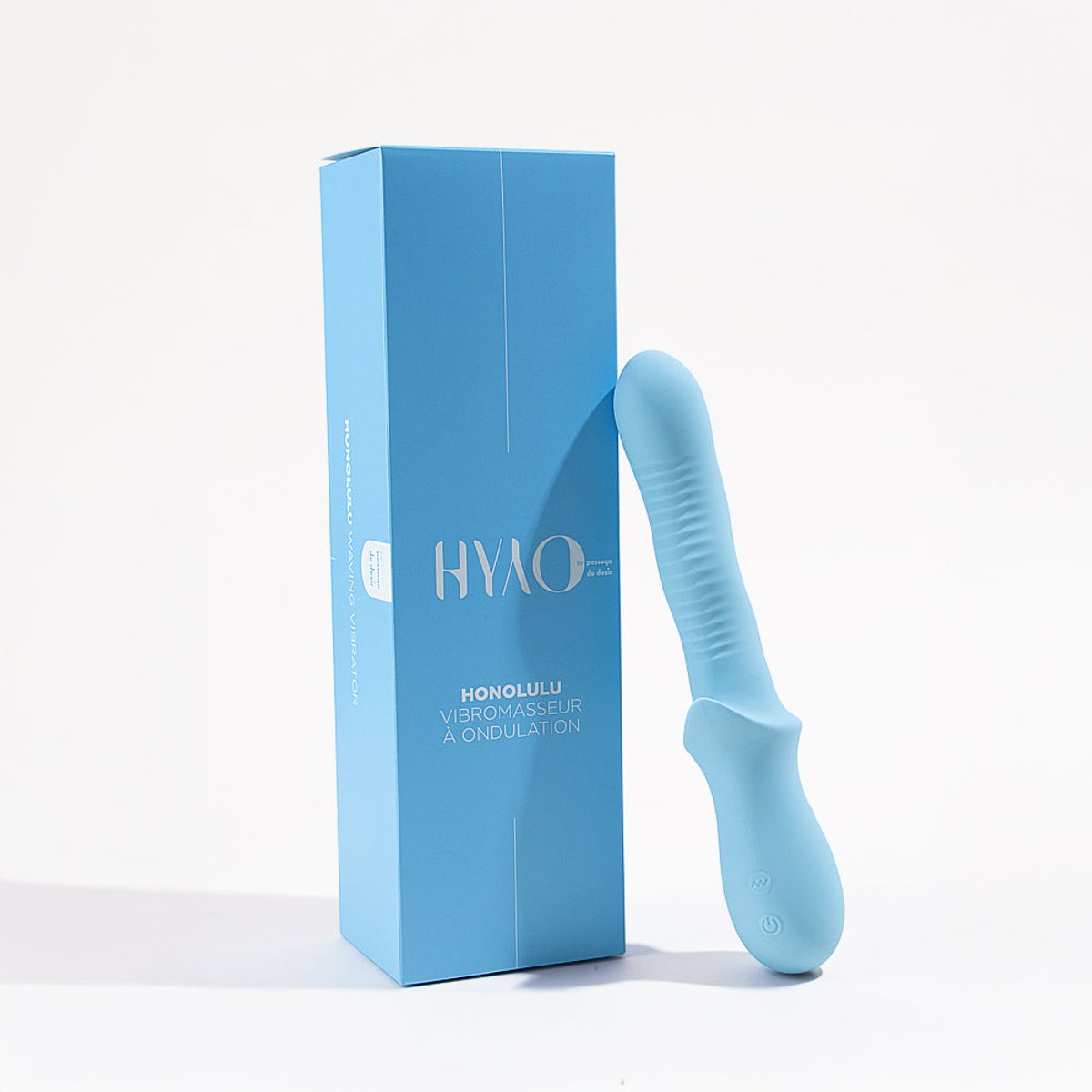 Vibromasseur à ondulation Honolulu bleu, HYYO