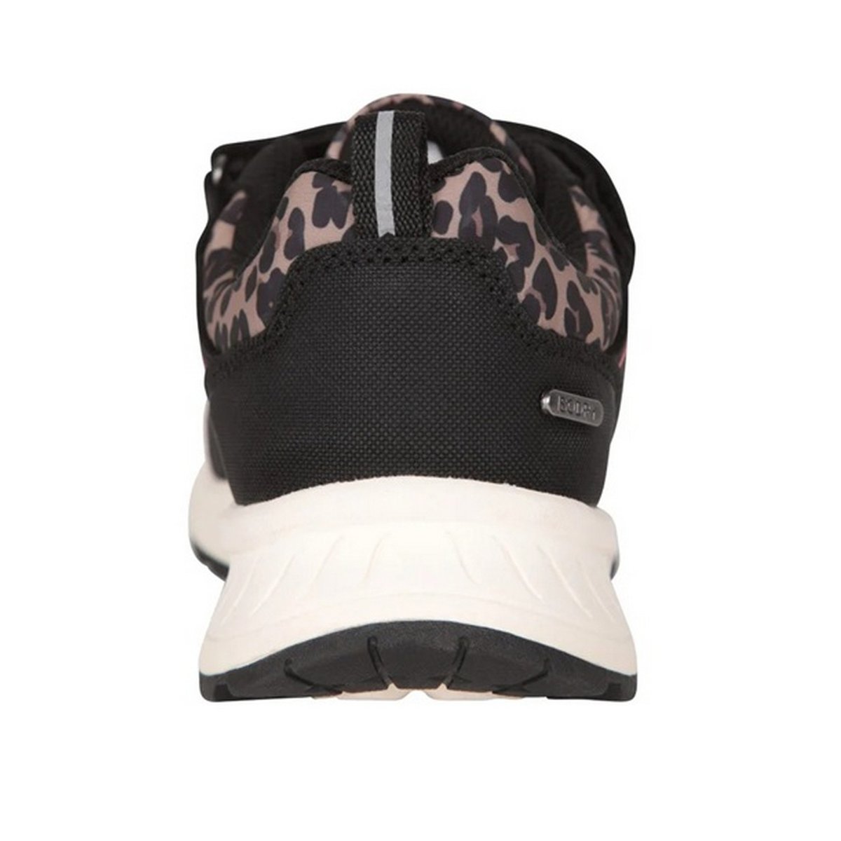 Baskets à double scratch motif/style léopard JUPITER ADAPTIVE rose, MOUNTAIN WAREHOUSE