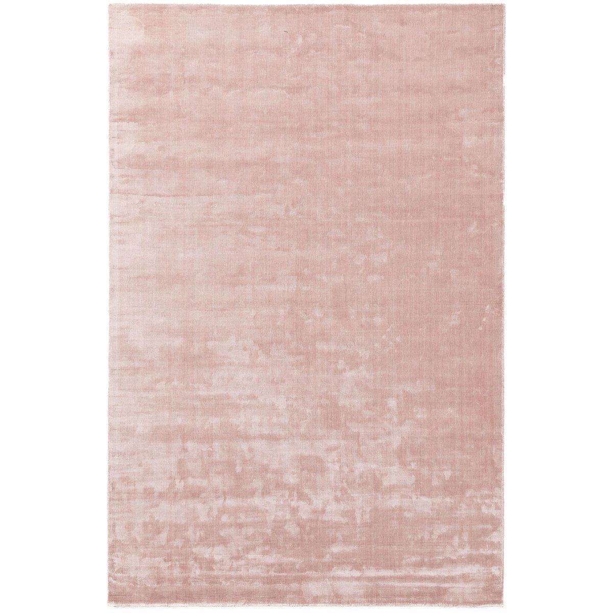 Tapis en viscose tissé main NELA rose, BENUTA 