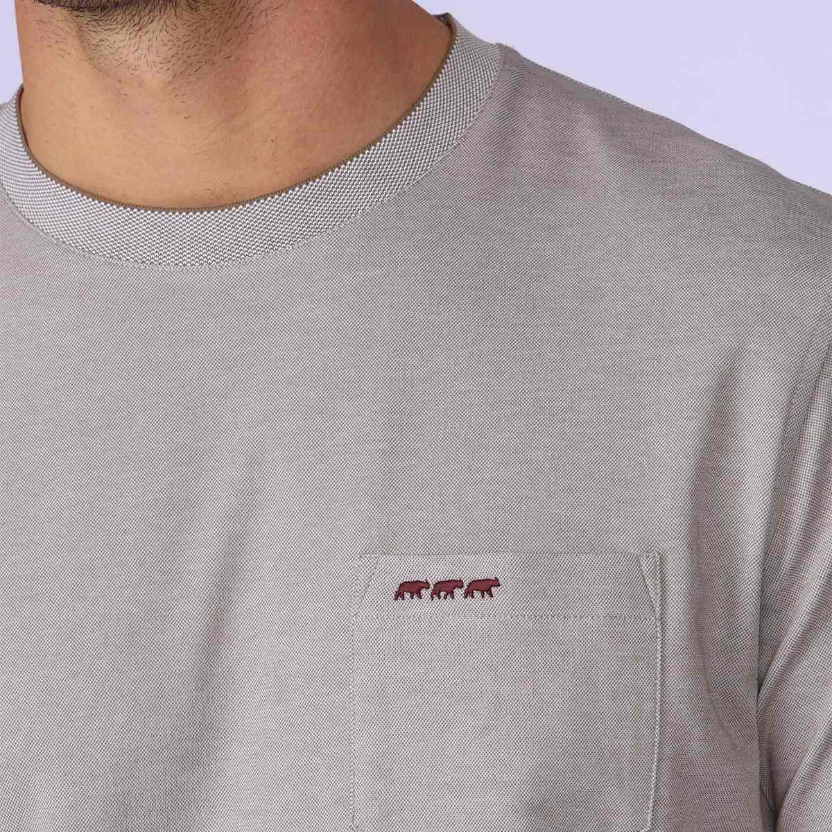 T-shirt Dorris taupe, MISE AU GREEN