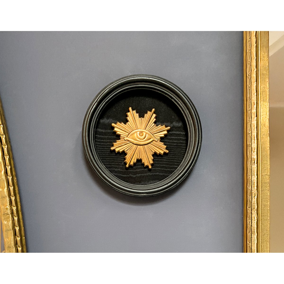 Déco murale oeil 13.5cm noir, EMDE