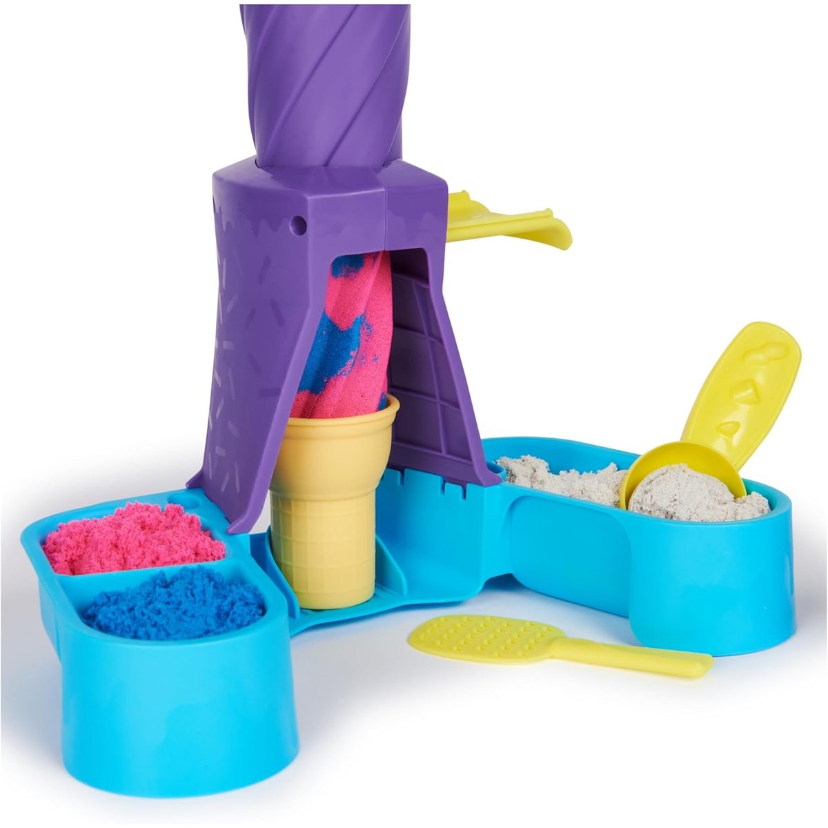 Kinetic Sand Sable Magique Machine À Glaces multicolore, SPIN MASTER