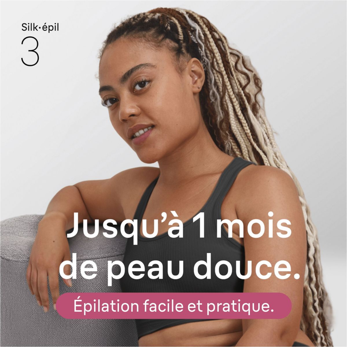 Epilateur électrique Silk-épil SE3 3-202 couleur unique, BRAUN