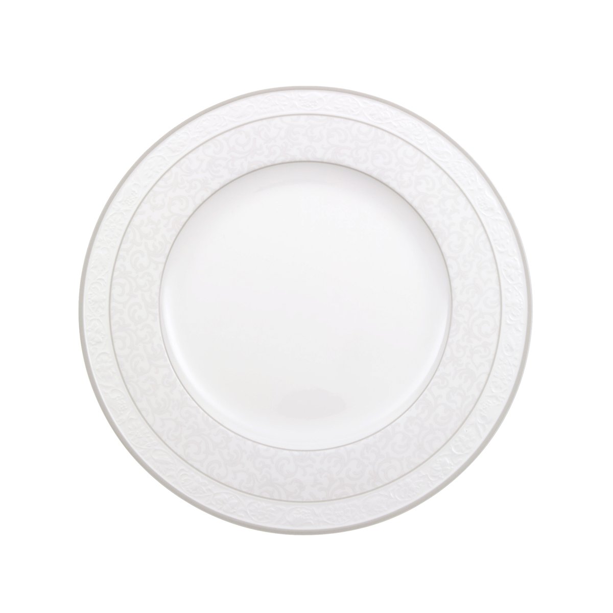 Assiette Plate GRAY PEARL couleur unique, VILLEROY & BOCH SIGNATURE