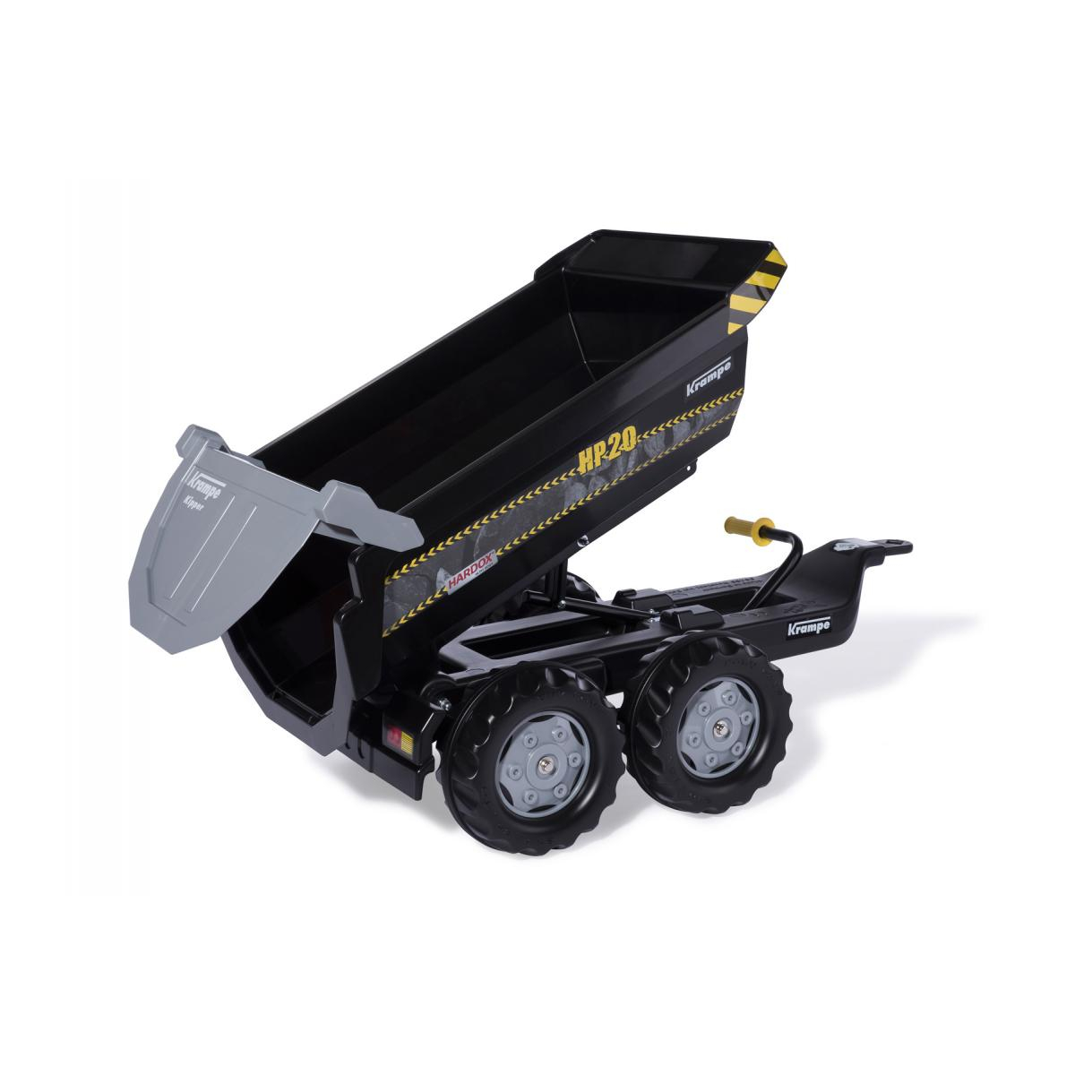 Remorque rollyHalfpipe Krampe HP20 noir, ROLLY TOYS