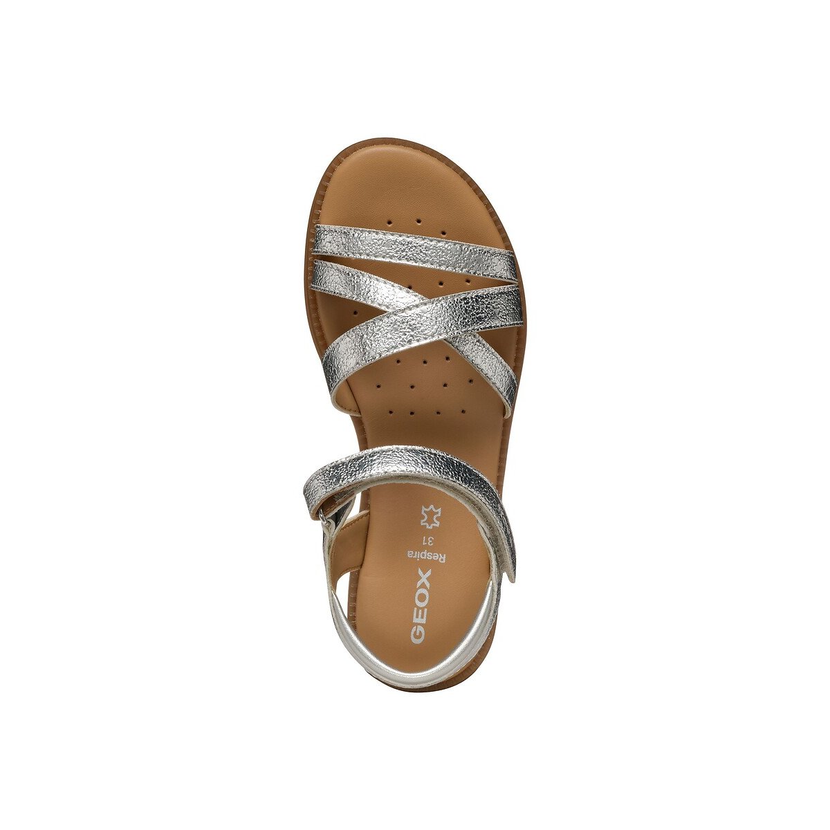 Kids Polyurethane Sandals silver-coloured, GEOX