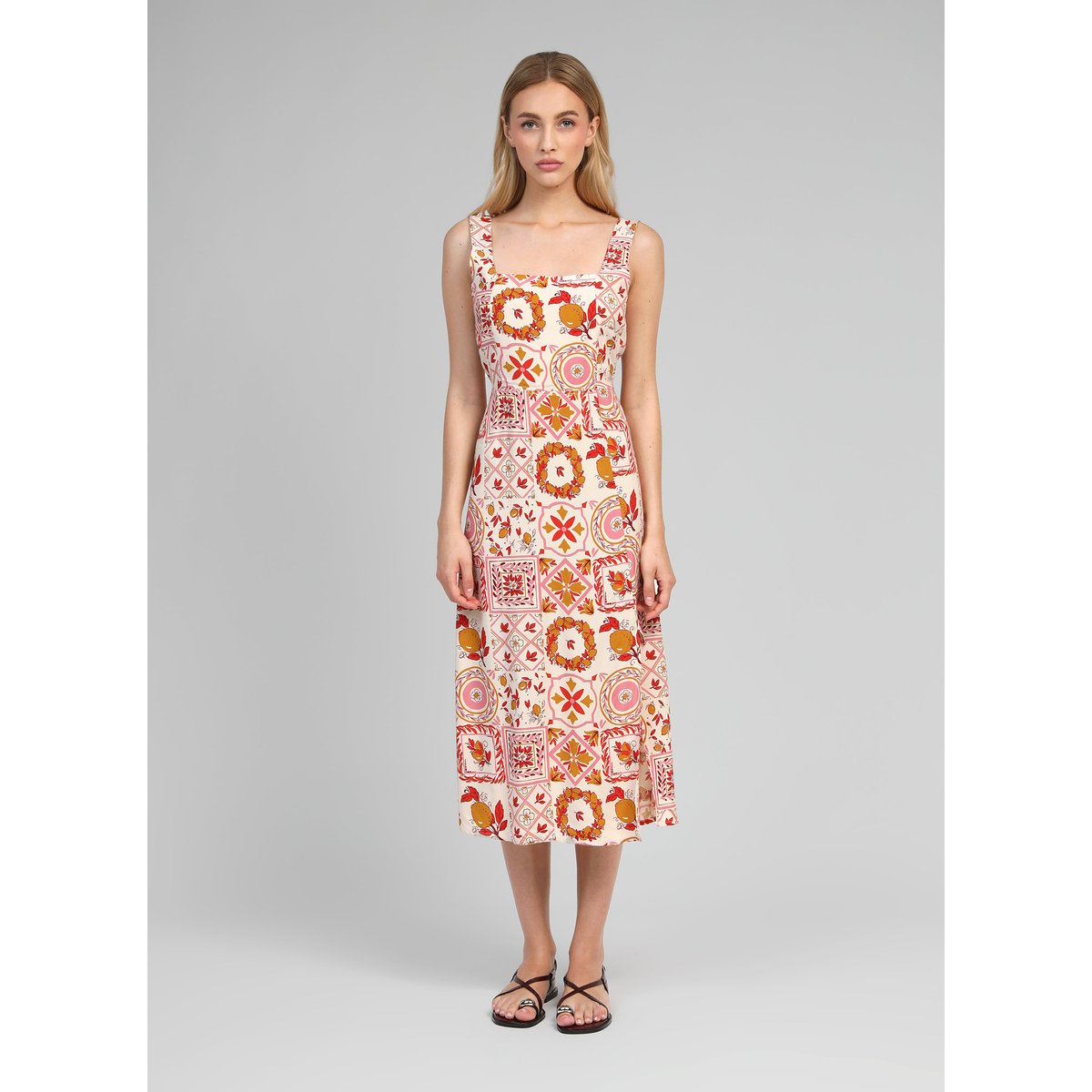 Robe Midi MANILY rizzo rose, AN'GE