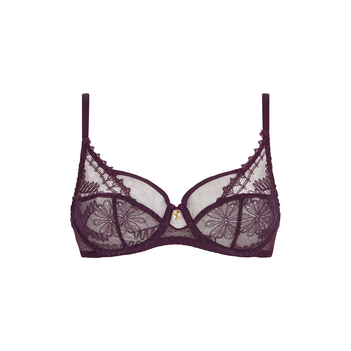 Soutien gorge Emboitant Foulard Mystery of Love bleu, AUBADE