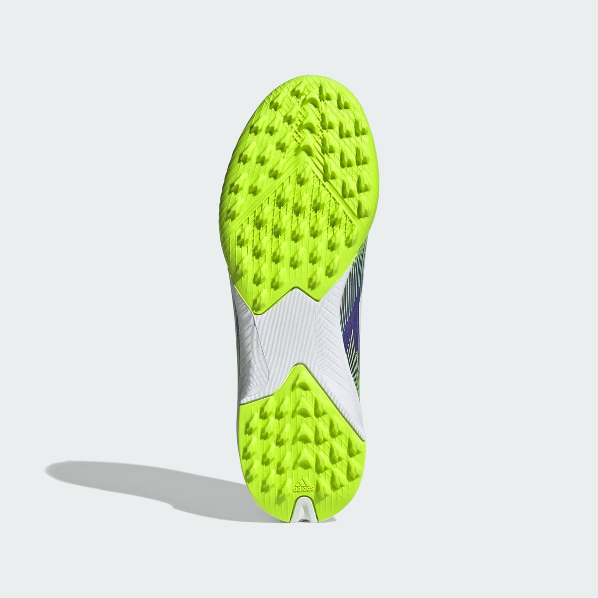 Chaussure Sans Lacets F50 League Terrain Souple/Multi-Surfaces Enfants Chaussure Sans Lacets F50 League Terrain Souple/Multi-Surfaces Enfants purple rush / cloud white / lucid lemon, adidas Performance