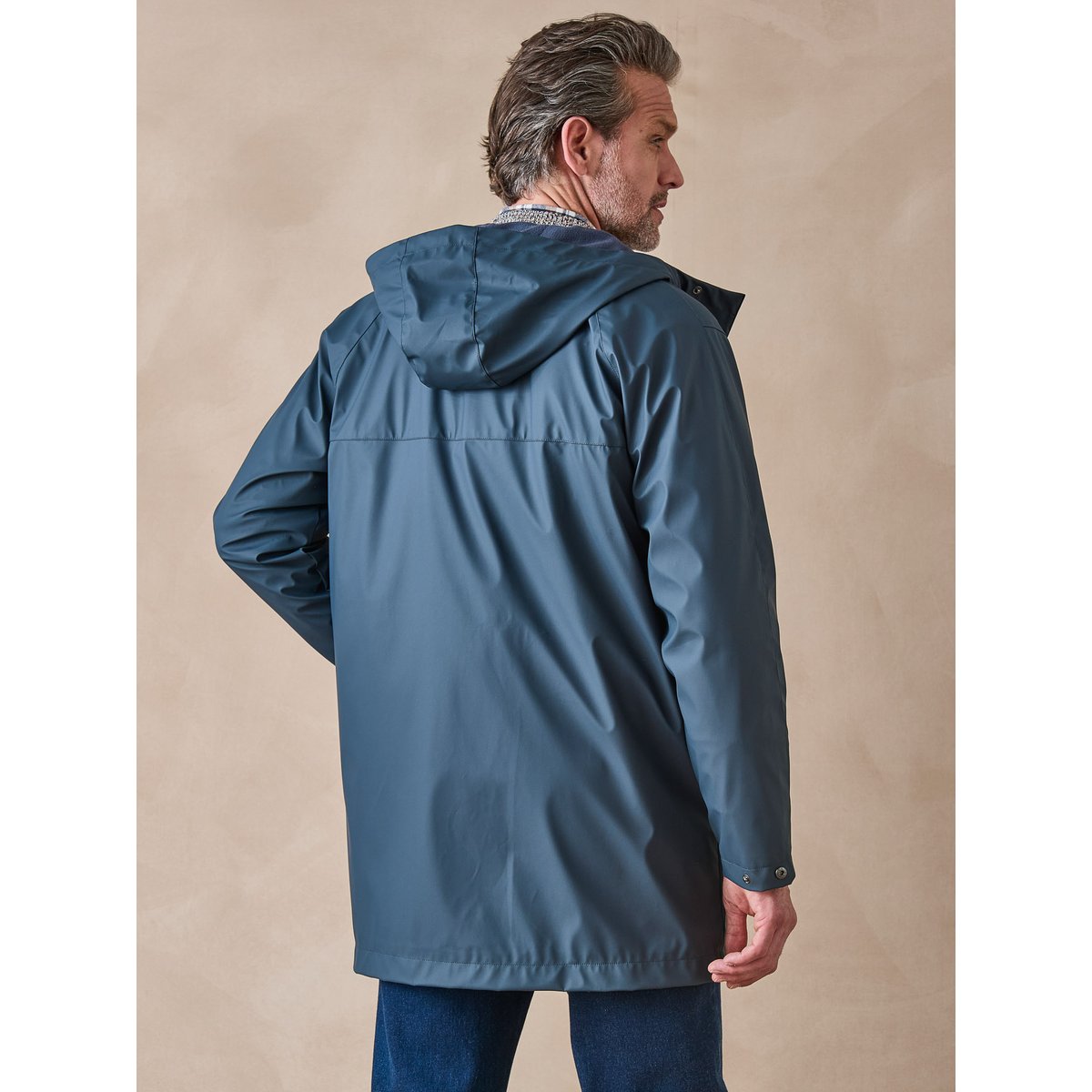 Parka imperméable doublure micropolaire marine, DAXON