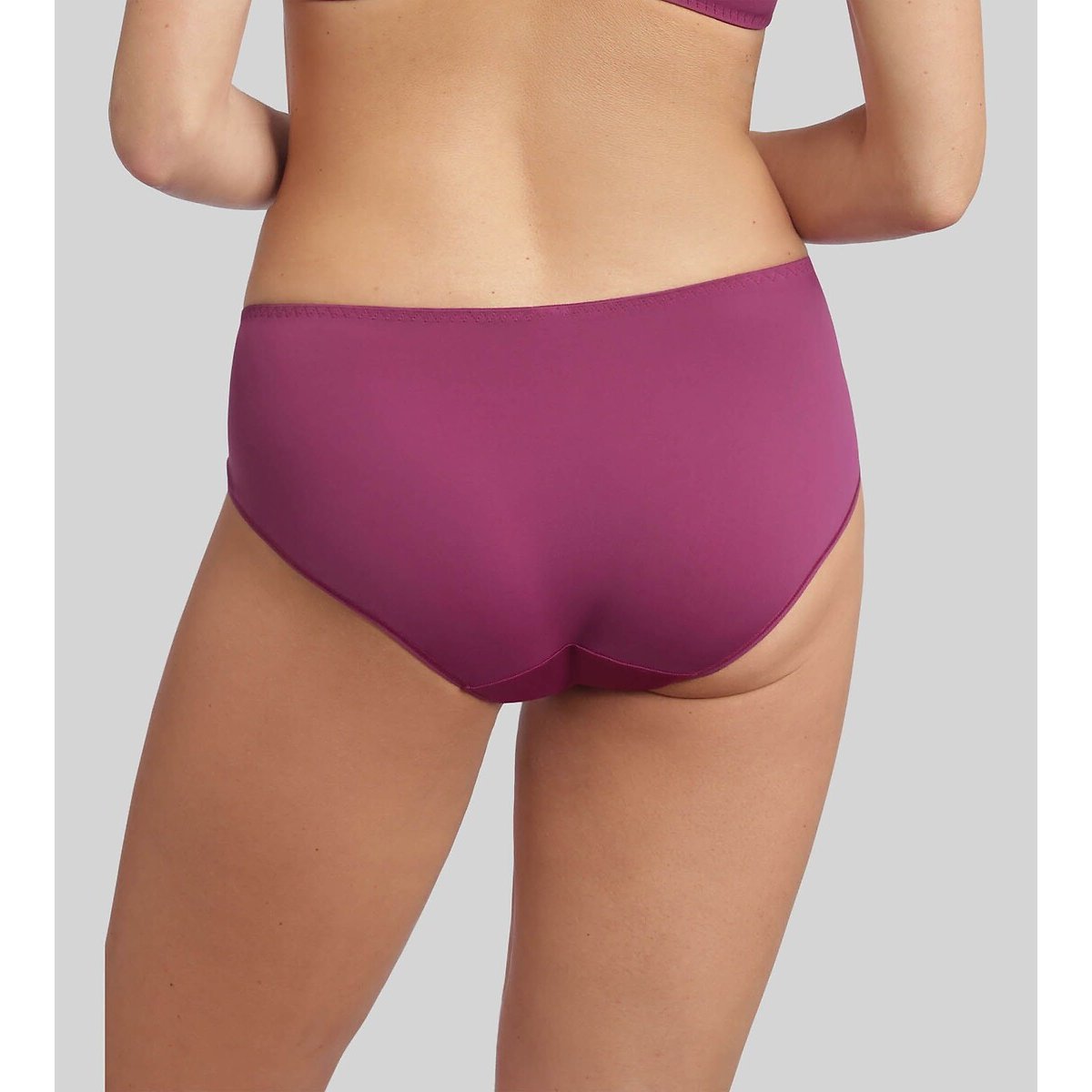 Culotte media Essential Elegance Broderie viola imperiale, PLAYTEX