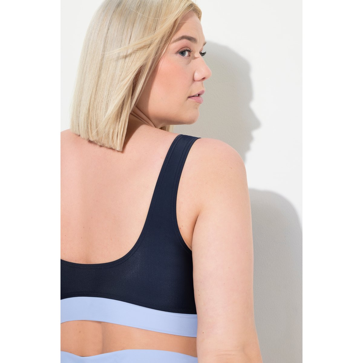 Bikini de grossesse, sans bonnets souples marine, ULLA POPKEN