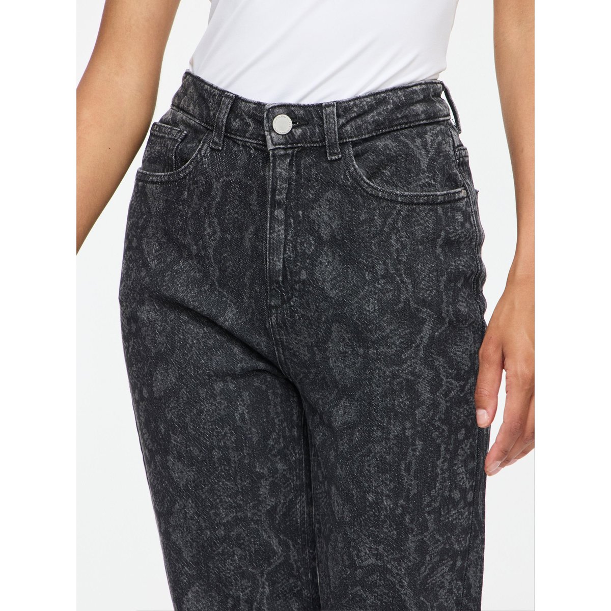 Jean Droit gris - dark grey denim1, VILA