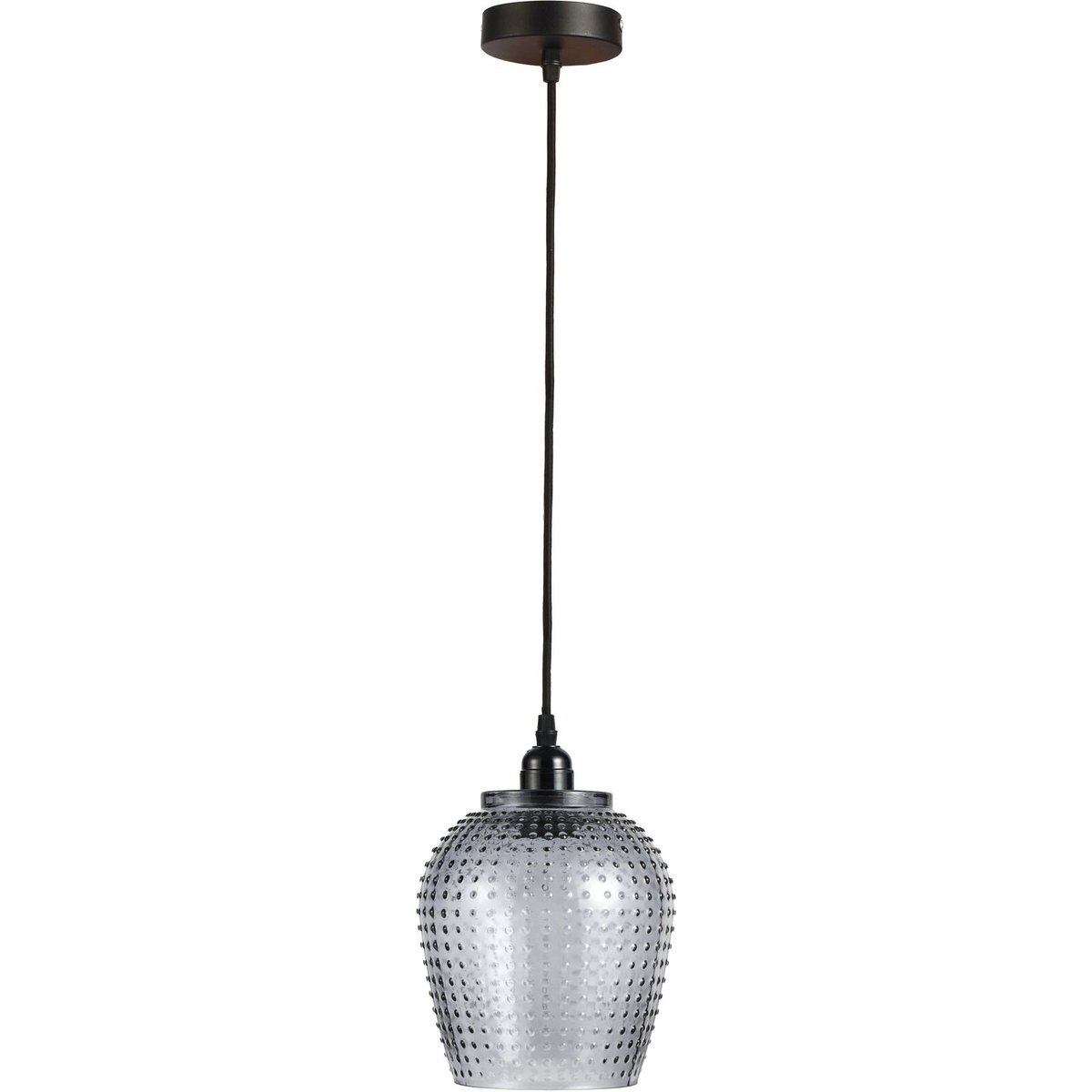 Suspension en verre fait main, Riva gris, ARTE ESPINA