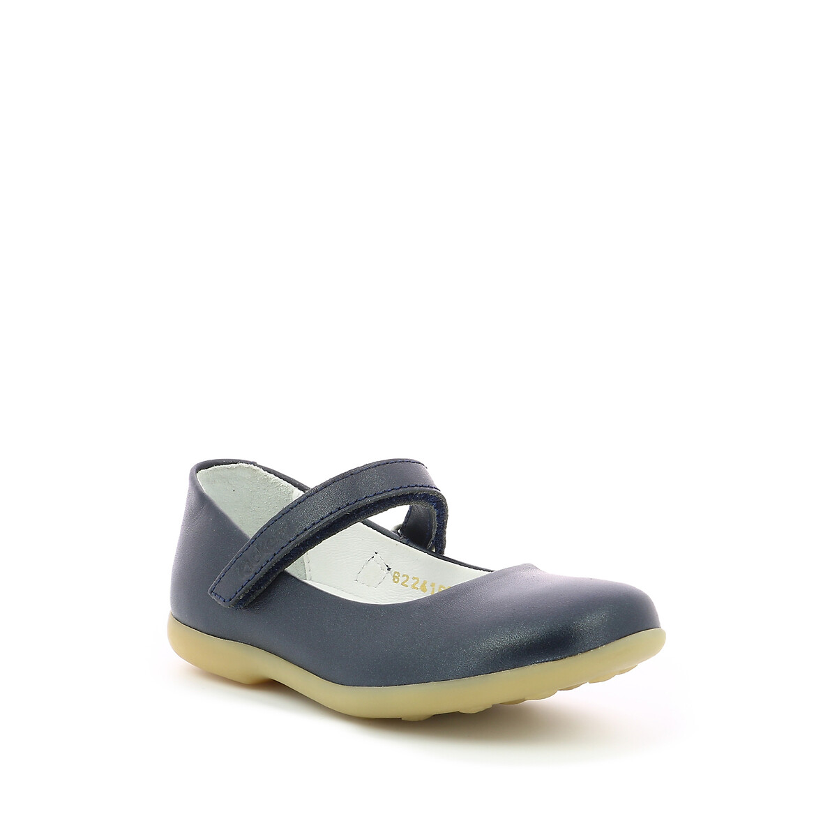 Kids Ambellie Leather Ballet Pumps navy, KICKERS